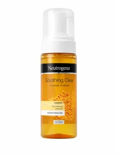 فوم شستشوی صورت نوتروژینا Clear & Soothe حاوی زردچوبه 150 میلیلیتر