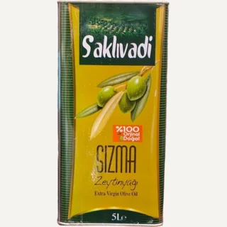روغن زیتون طبیعی ساکلیوادی 5 لیتری ترکیه